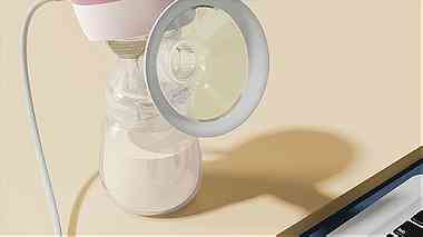 طريقة شفط الحليب بالشفاطة مضخة الثدي شحن الذكية شفط الحليب من صدر الام