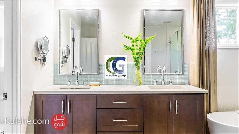 دواليب تخزين حمامات مصر - لدينا افضل اسعار وحدات الحمام  01203903309 - صورة 1