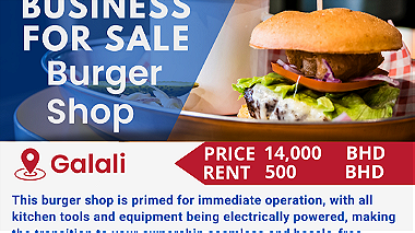 For Sale a Perfect Burger Shop Business Ready to run