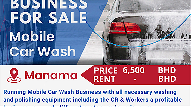 For Sale running Mobile Car Wash Business with all necessary