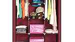 خزانة ملابس القماشية خزانة الملابس رائعة الجودة قابلة للإنفصال والطي - Image 3
