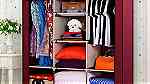 خزانة ملابس القماشية خزانة الملابس رائعة الجودة قابلة للإنفصال والطي - Image 6
