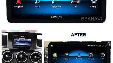 Brand new audio Mercedes benz video car play