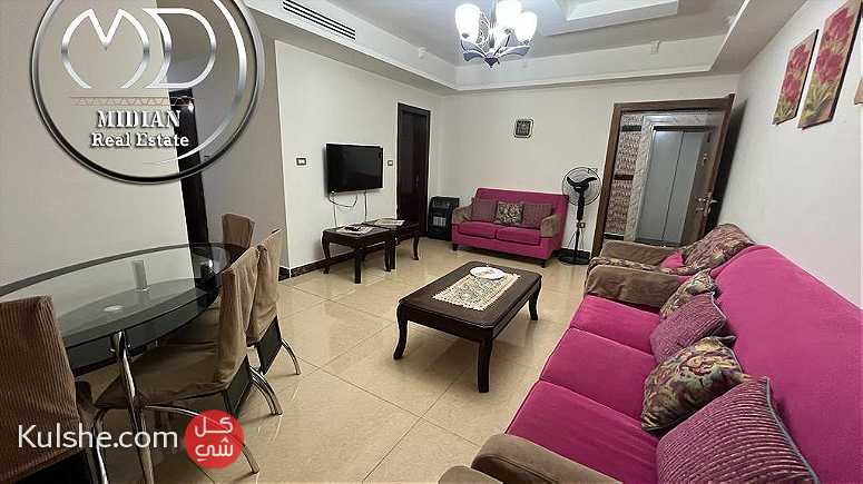 شقة مفروشة للايجار ام السماق قرب الموفنبيك مساحة 130م طابق ثالث - Image 1