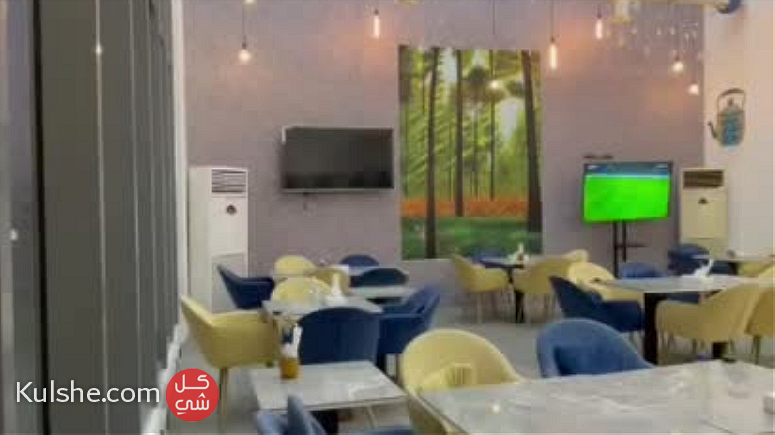 For Sale Fully Equipped Coffee Shop with Shisha in Sanabis Area - Image 1