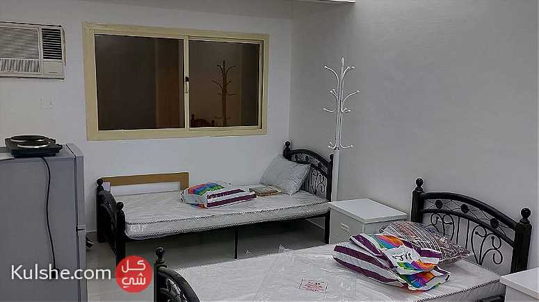 Fully furnished studio flat for rent in Riffa Hajyat area - صورة 1