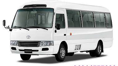 Toyota coaster for rent in Egypt