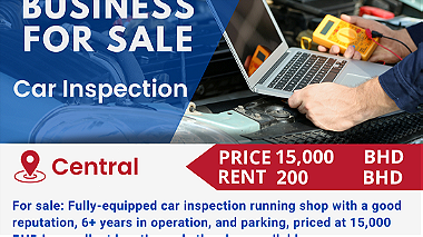 For Sale Car Inspection Shop Running business