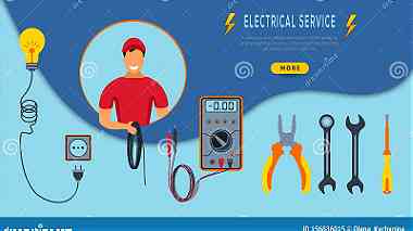 تركيب وصيانة الكهرباء Electrical installation and maintenance