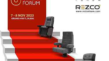 Exhibition of Meta cinema seats Rezcoteam