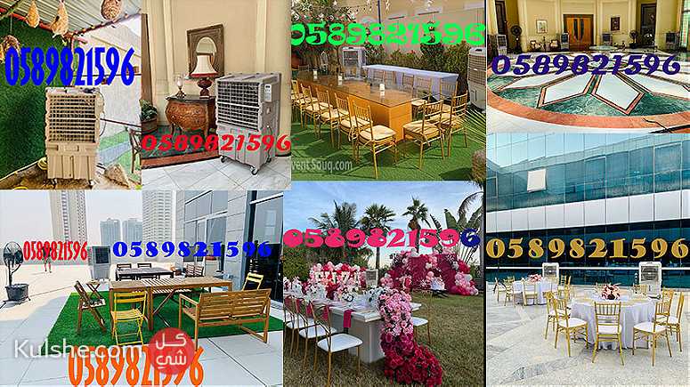 Renting the largest variety of chairs for rent in Dubai. - صورة 1