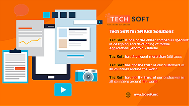 Tech Soft for SMART Solutions mobile application development