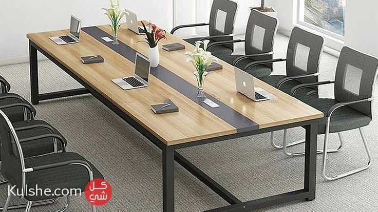 Meeting Room  meeting  table office furniture جتماعات مودرن - صورة 1