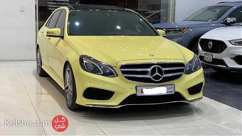 Mercedes Benz E-300  2014 (Yellow) - صورة 1