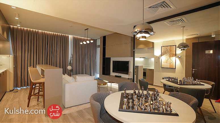 ارخص سعر في دبي شقة غرفة وصالة في مجمع راقي بتقسيط 6 سنوات - صورة 1