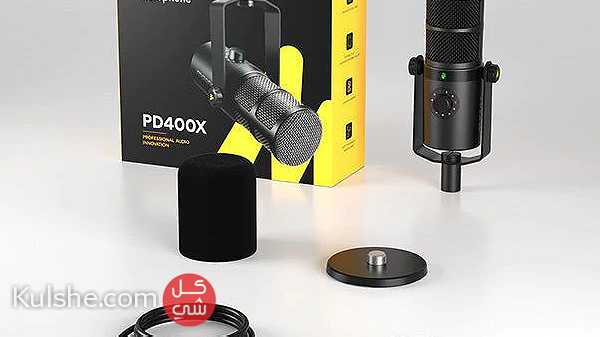 MAONO PD400X Dynamic Microphone USB XLR Podcast PC Microphone - صورة 1