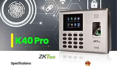 جهاز بصمة حضور و انصراف K40 Pro من ZKTeco. في اسكندرية