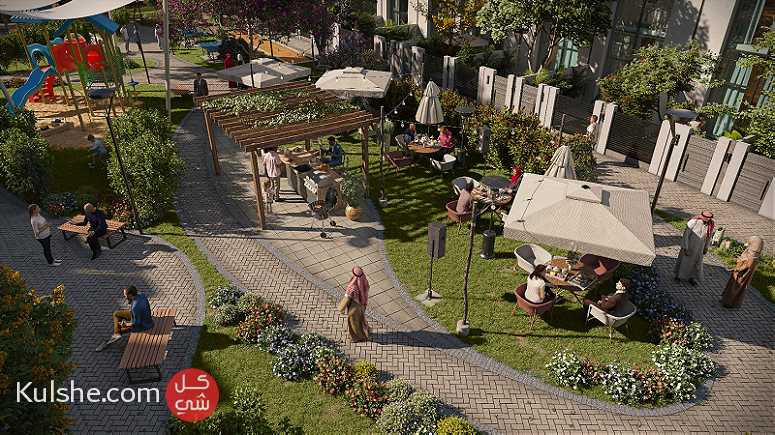 تملك فيلتك الرائعةغرفتين وصالة مع حديقة وبلكونات واسعة في دبي - Image 1
