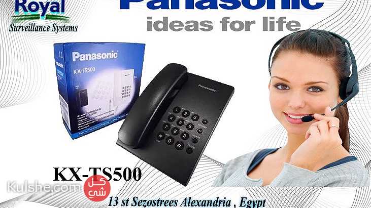 تليفون سلكى أرضى باناسونيك TS500 في اسكندرية Panasonic kx-ts500 - Image 1