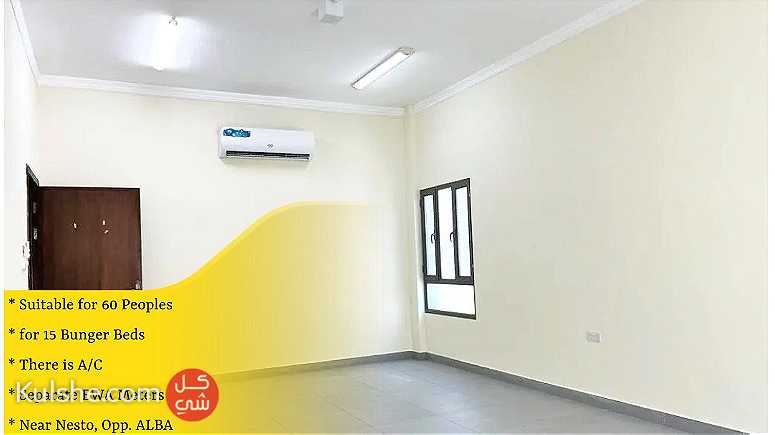 Labour Accommodation ( 30 Peoples ) for rent in Ras Zuwaid - صورة 1