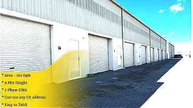 Warehouse  Workshop for rent Salmabad