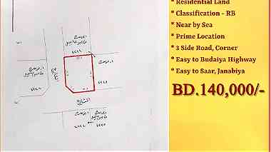 Residential ( RB ) Land for Sale in Barbar