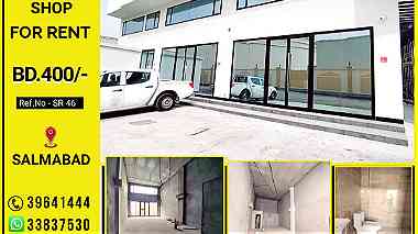 new Commercial Shop (100 Sqm) for Rent in Salmabad near highway BD.400