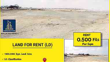 LD Land for rent in Salmabad Near highway 0.500 Fils Per Sqm