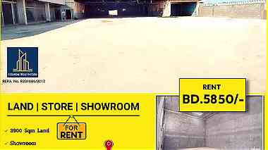 Land Store  Show Room for rent in Salihiya Near highway BD.5850