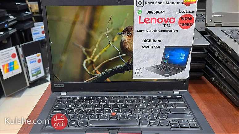 Lenovo ThinkPad T14 Core i7-10th Generation - Image 1
