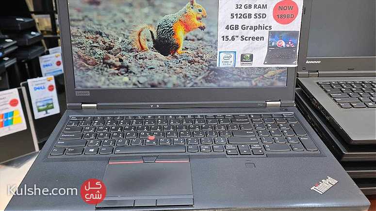 Lenovo ThinkPad P52 Core i7-8th Generation - Image 1