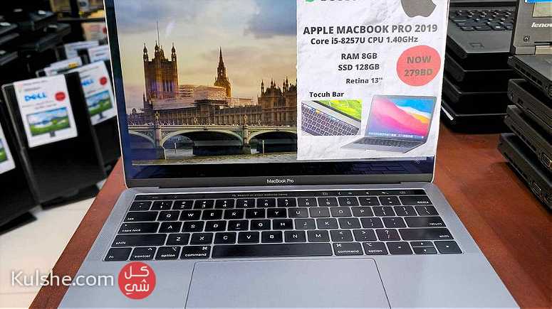 Apple MacBook Pro 2019 Core i5-8257U CPU 1.40GHz - صورة 1