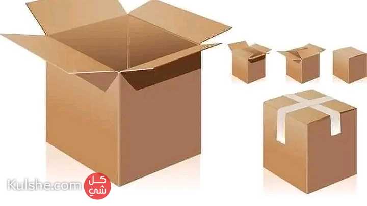 كراتين فارغه للبيع في عمان - Image 1