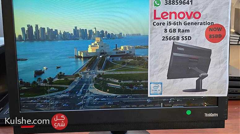 Lenovo ThinkCentre AIO Core i5-6th Generation - صورة 1