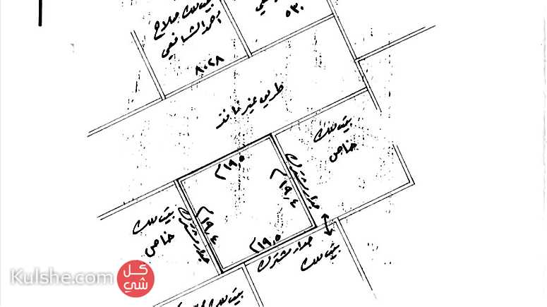للبيع ارض سكنية في مدينة عيسى - صورة 1