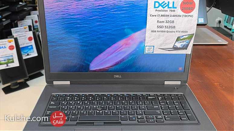 Dell Precision 7540 Core i7-9850H 2.60GHz - Image 1