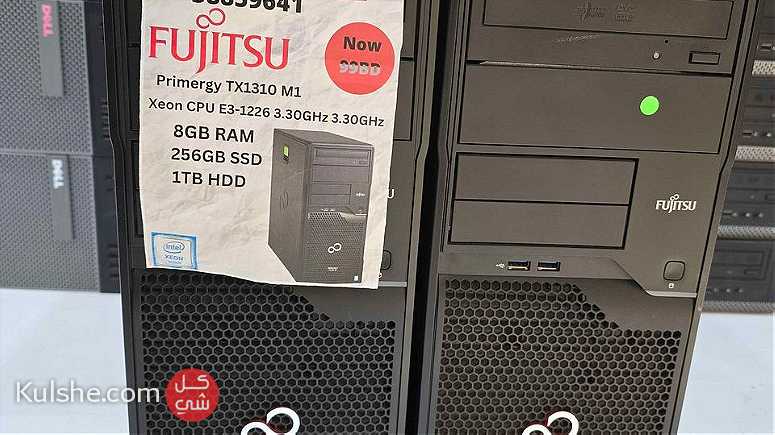 Fujitsu Primergy TX1310 M1 Xeon CPU E3-1226 3.30GHz - صورة 1