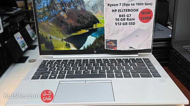 HP EliteBook 845 G7 Ryzen 7(Equ to 10th Gen) - Image 1