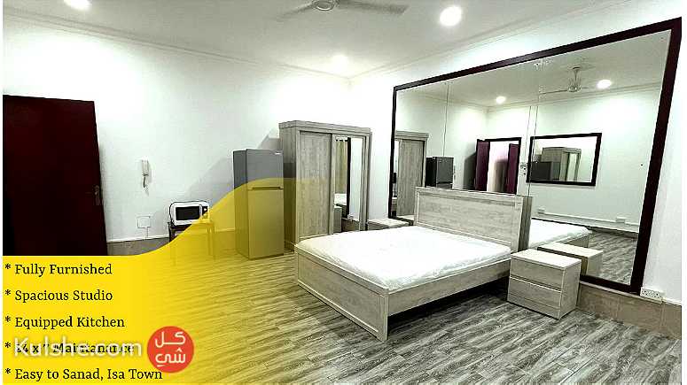 Fully Furnished Luxury Studio for rent in Jurdab - including EWA - صورة 1