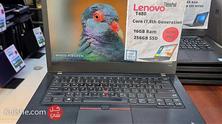Lenovo ThinkPad T480 Core i7-8th Generation - صورة 1