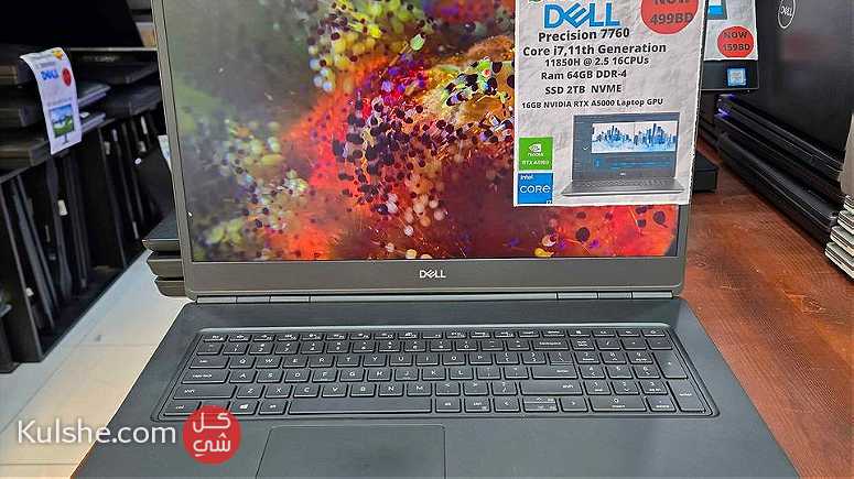 Dell Precision 7760 Core i7-11850H 2.5GHz 16CPU - صورة 1