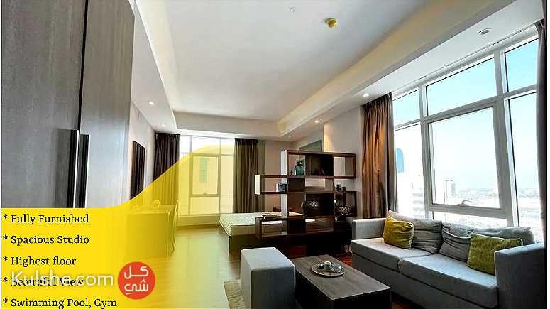 Fully Furnished Luxury Studio Apartment for Rent - including EWA - Image 1
