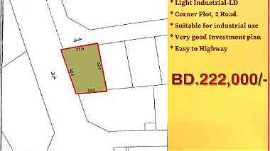 Light Industrial ( LD ) Land for sale in salmabad