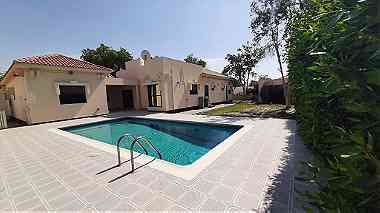 SAAR  Beautiful 4 bedroom semi furnished villa with private pool