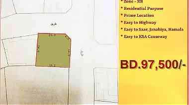 Residential Corner  Land ( RB ) for Sale in Budhaiya