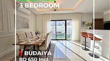 Nearby Saudi Causeway Brand New 3 Bedroom Villa with ewa